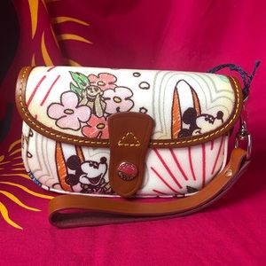 Dooney & Bourke Aulani Flap Wristlet (Retired)